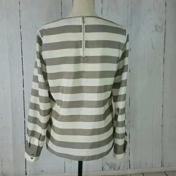 Vince Camuto Striped Blouse - Picture 2 of 6